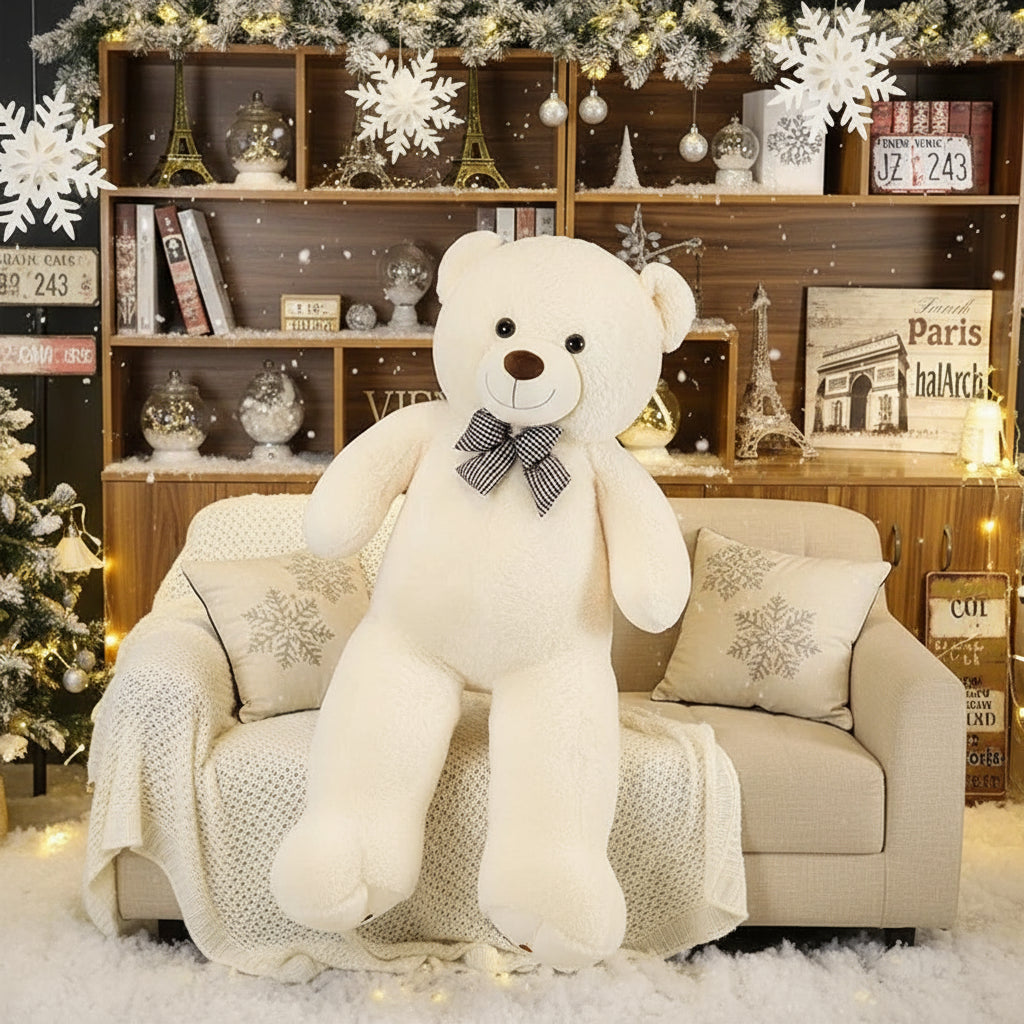 Ours en peluche Géant Noeud