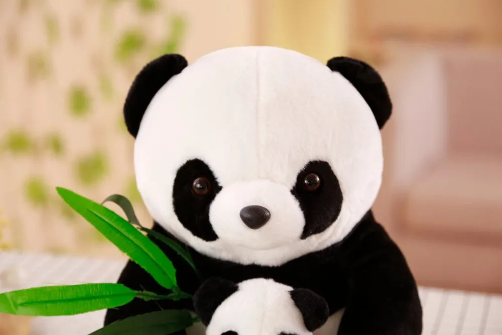 Peluche Panda Maman et bébé