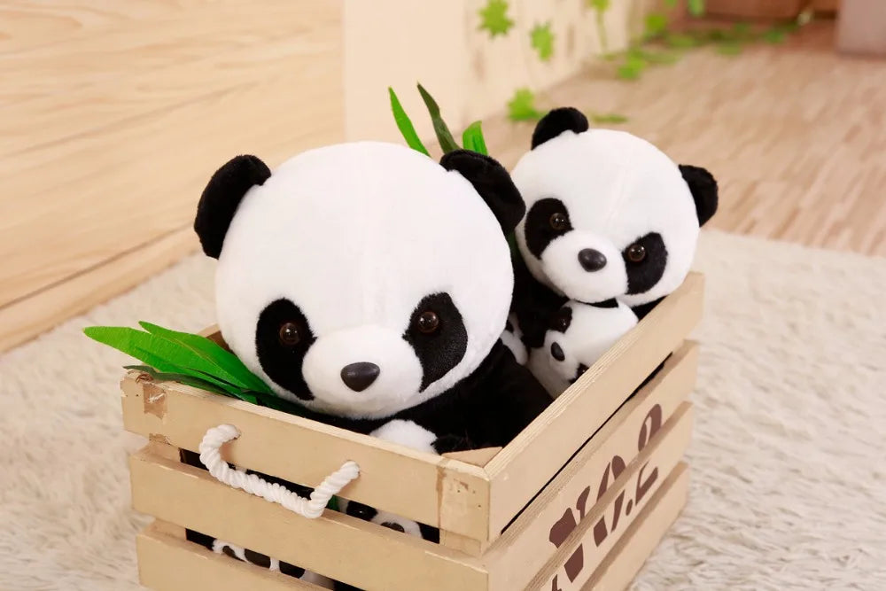 Peluche Panda Maman et bébé