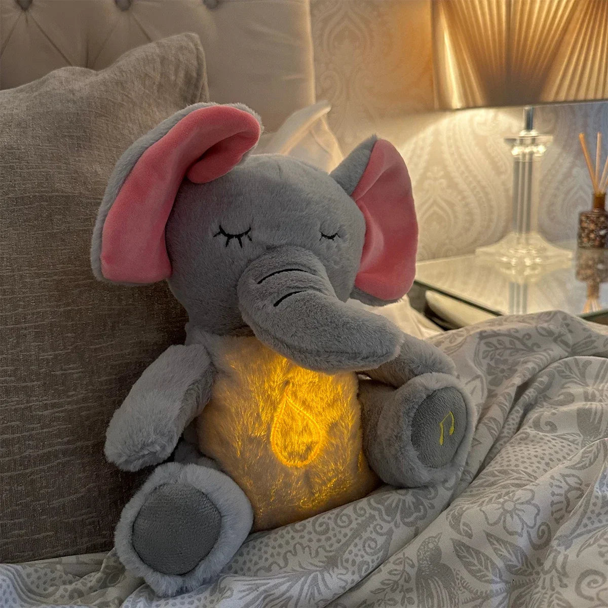 Peluche qui respire Elephant