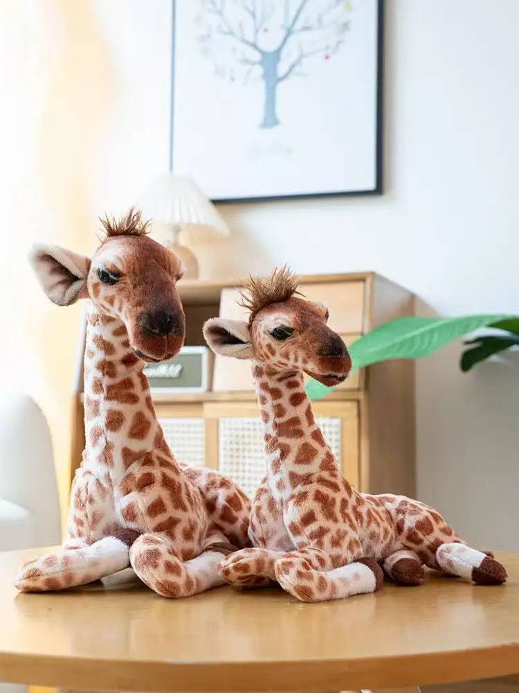 Peluche Girafe Réaliste
