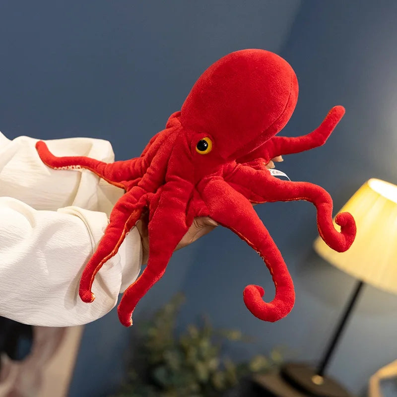 Peluche Pieuvre Red