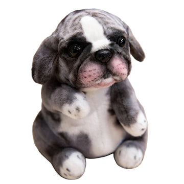 Peluche chien Bouledogue