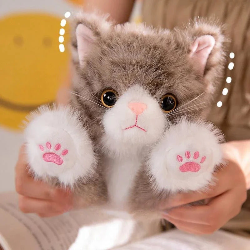 Peluche chat Réaliste