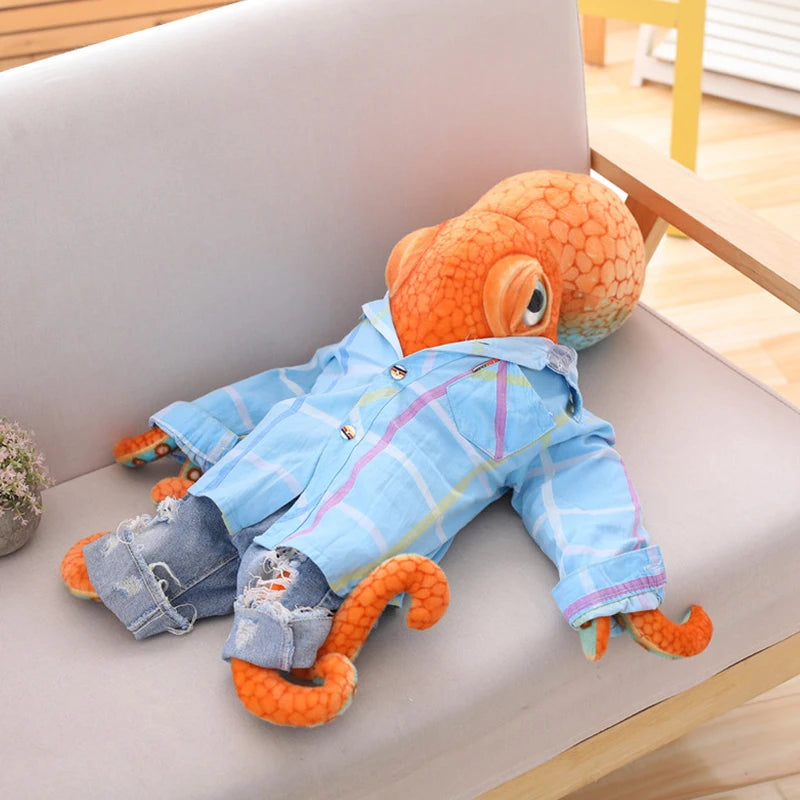 Peluche Pieuvre Réaliste