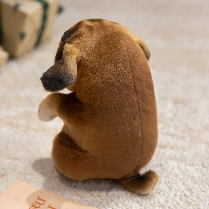 Peluche chien Bouledogue