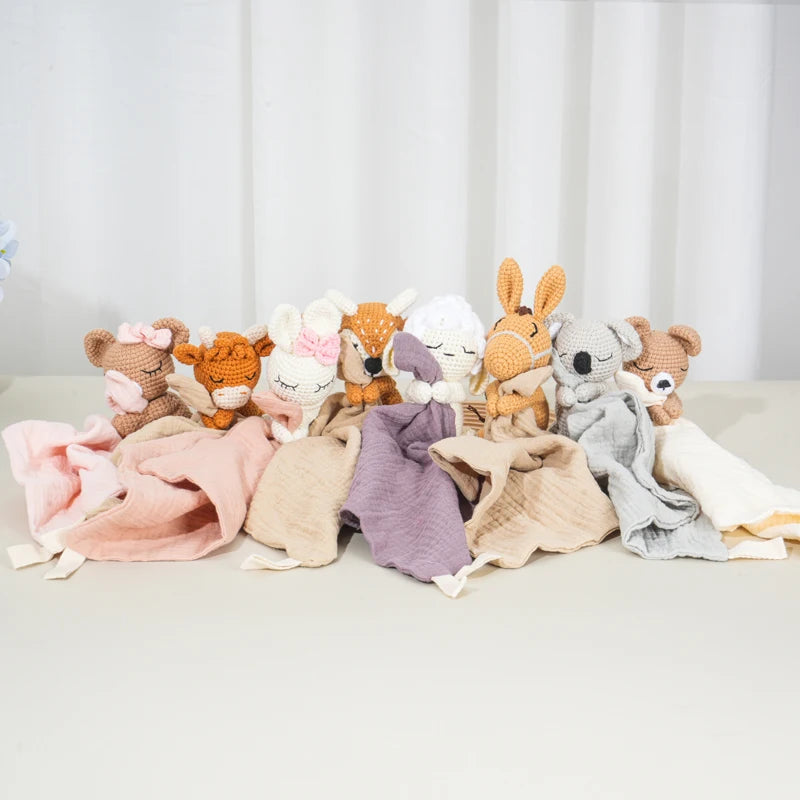 Doudou plat animaux