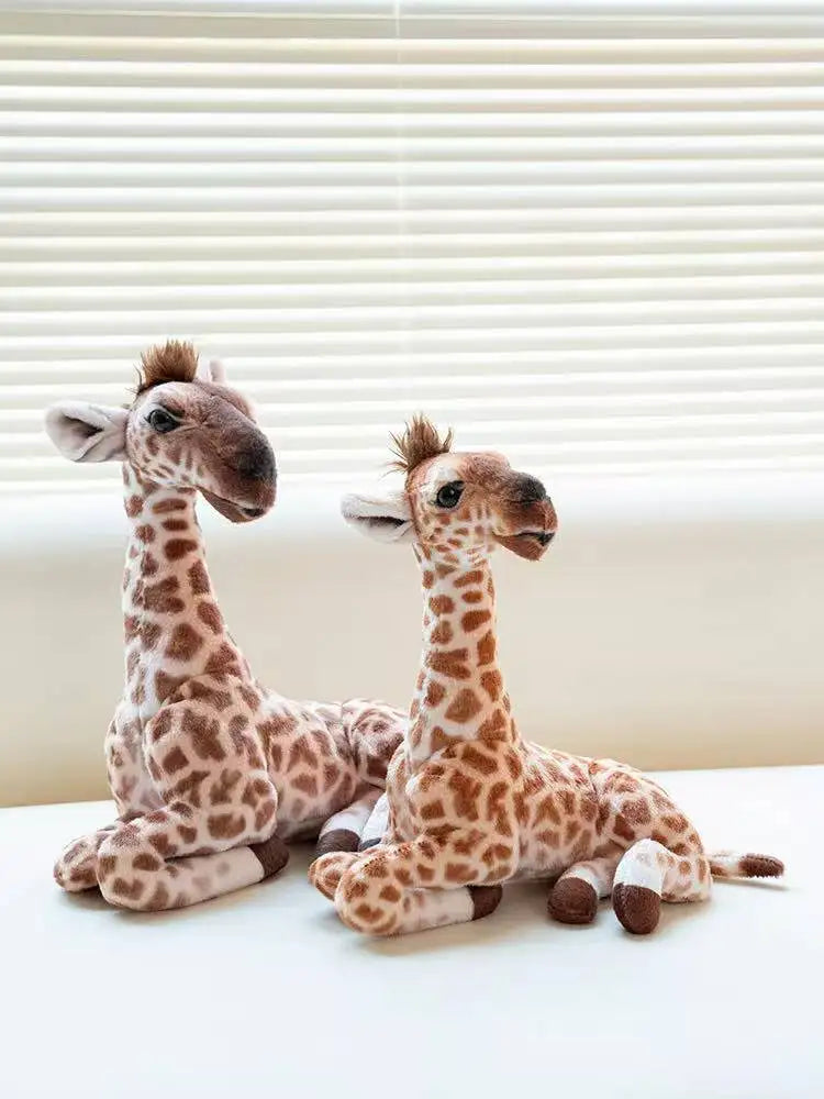 Peluche Girafe Réaliste