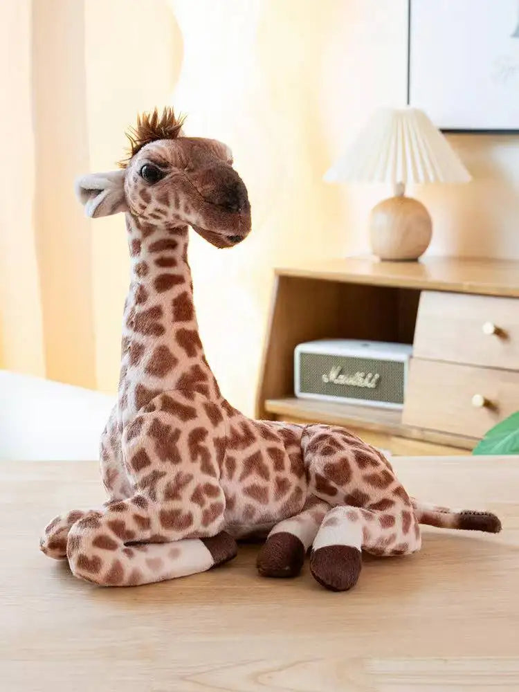 Peluche Girafe Réaliste