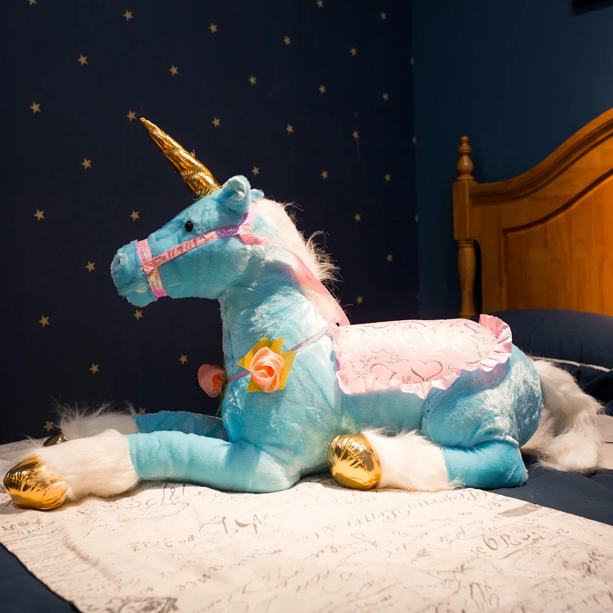 Peluche licorne Géante