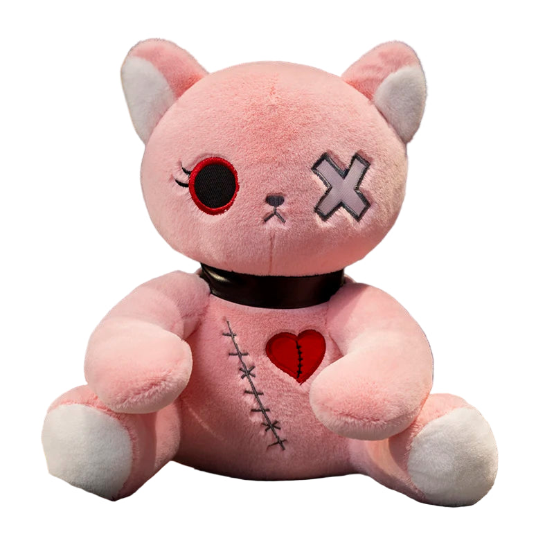 Peluche chat Gothique