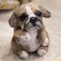 Peluche chien Bouledogue