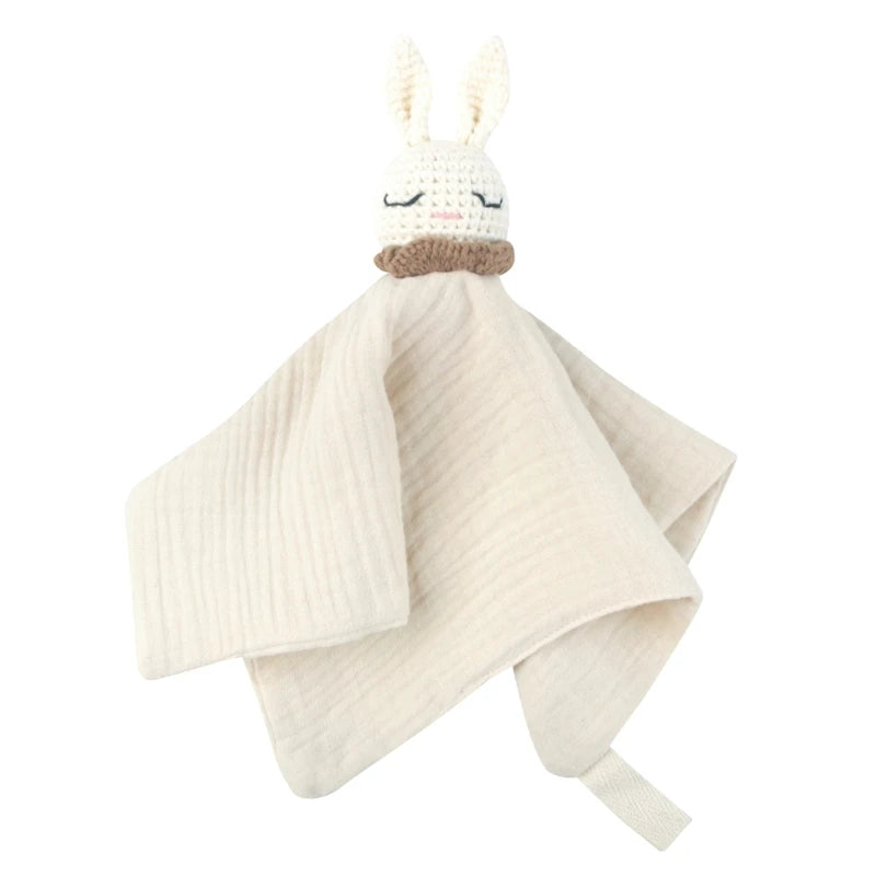 Doudou lapin Tricoté