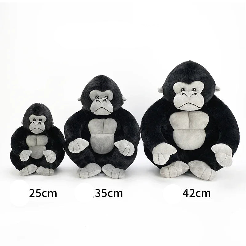 Peluche Singe Gorille Rose