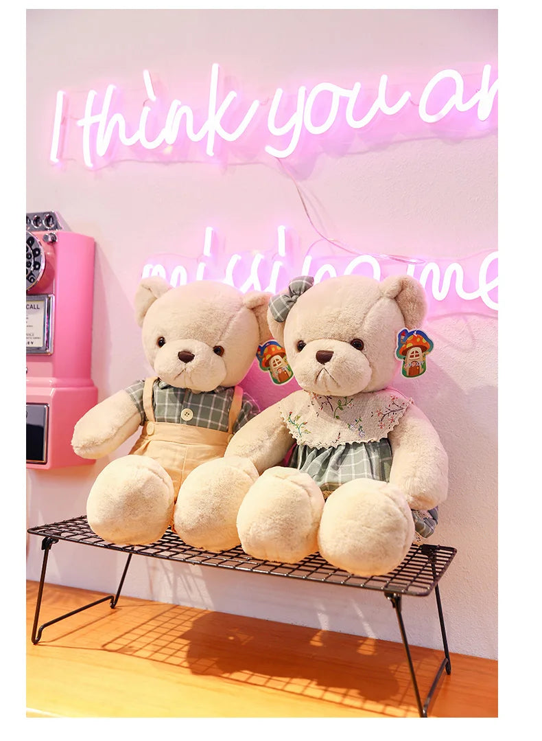 Ours en peluche Géant Couple
