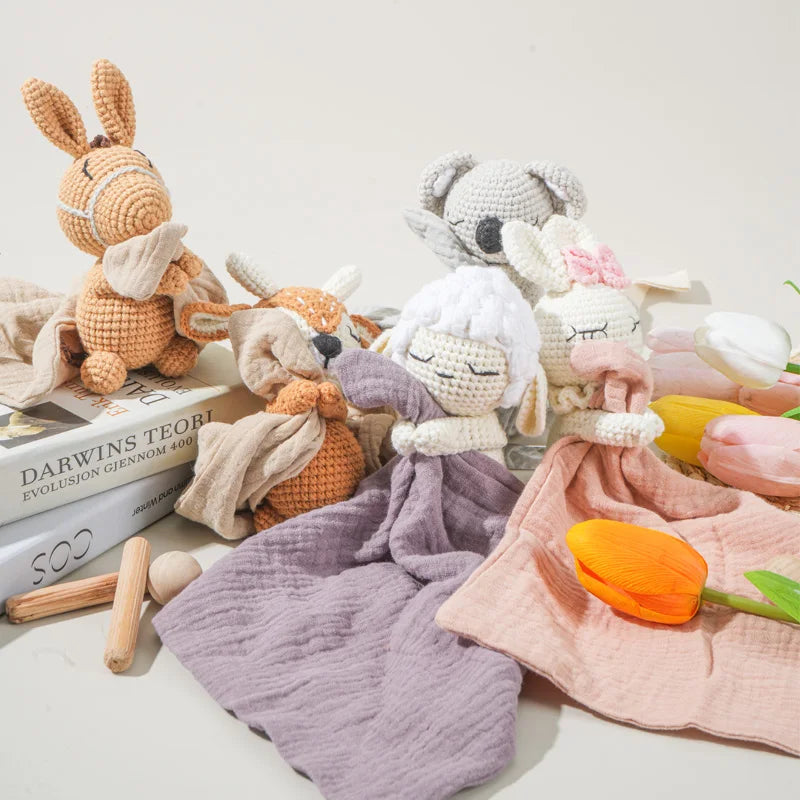 Doudou plat animaux