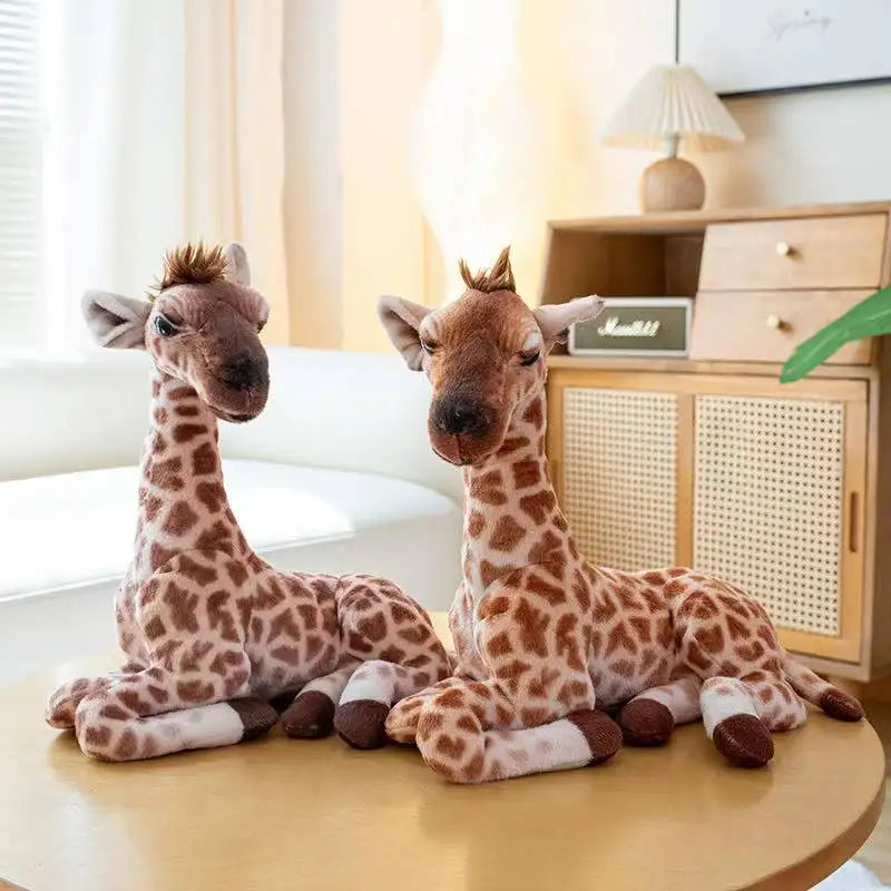 Peluche Girafe Réaliste
