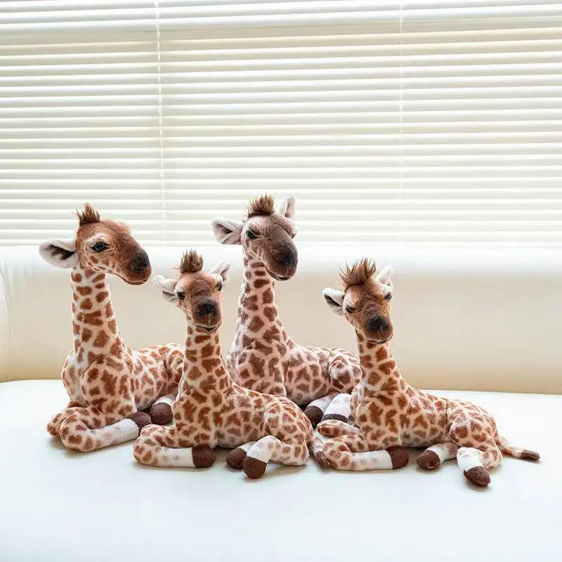 Peluche Girafe Réaliste