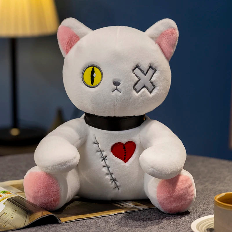 Peluche chat Gothique