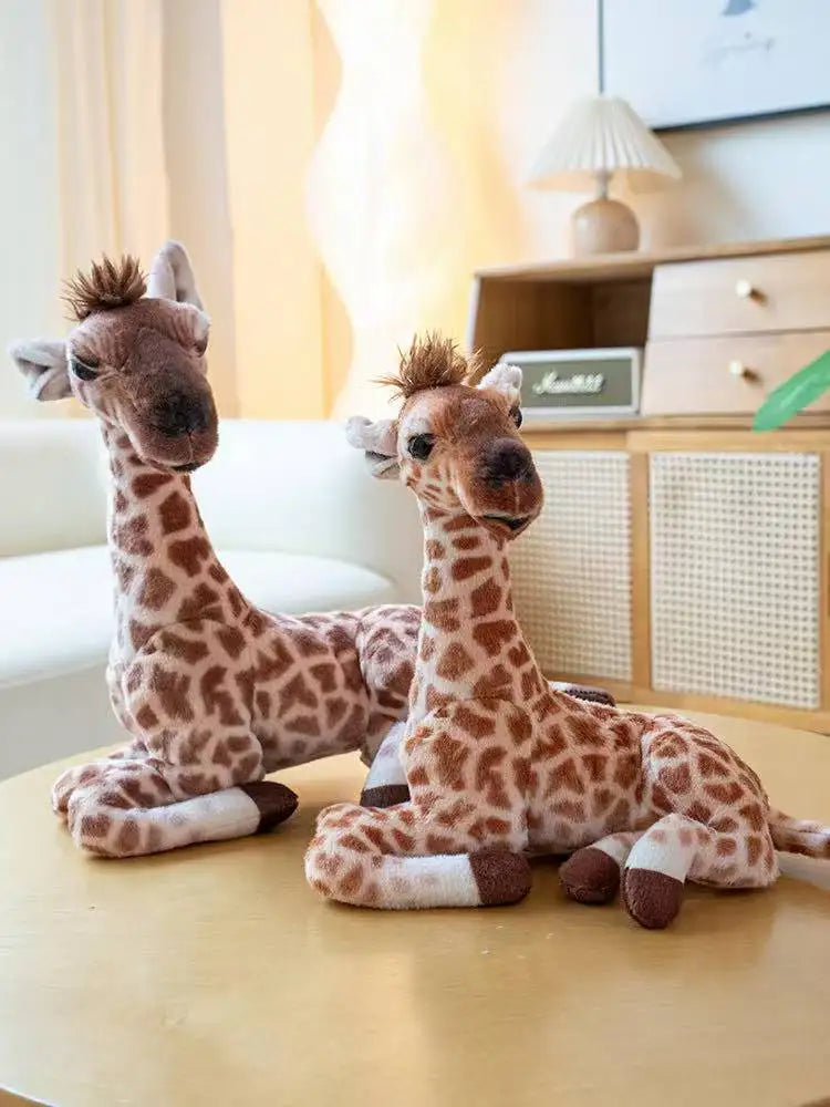 Peluche Girafe Réaliste