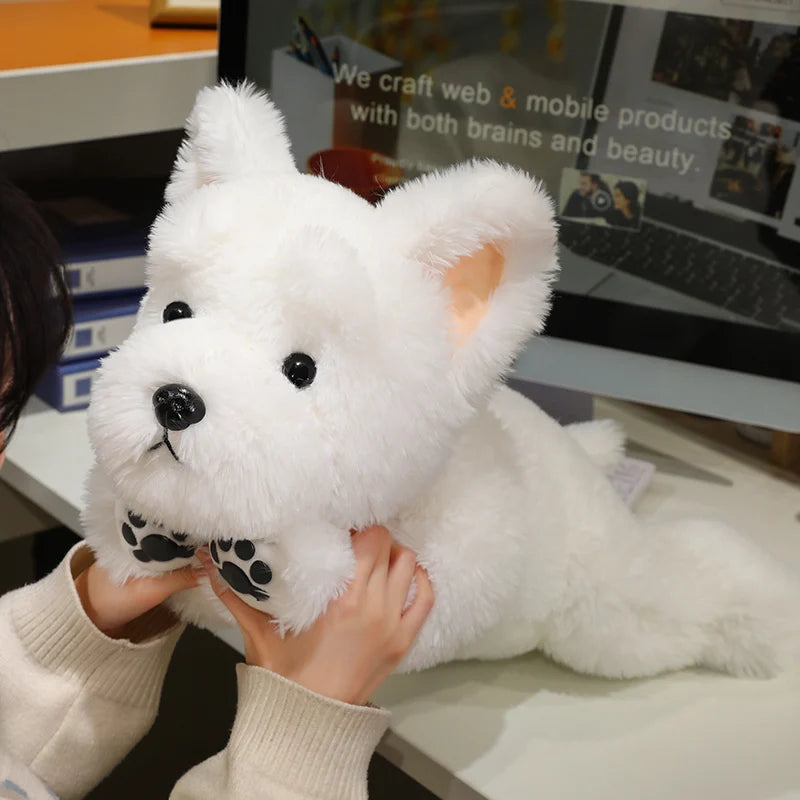 Peluche chien Westie