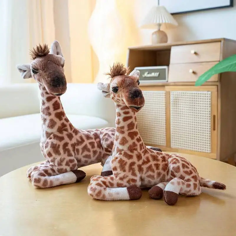 Peluche Girafe Réaliste