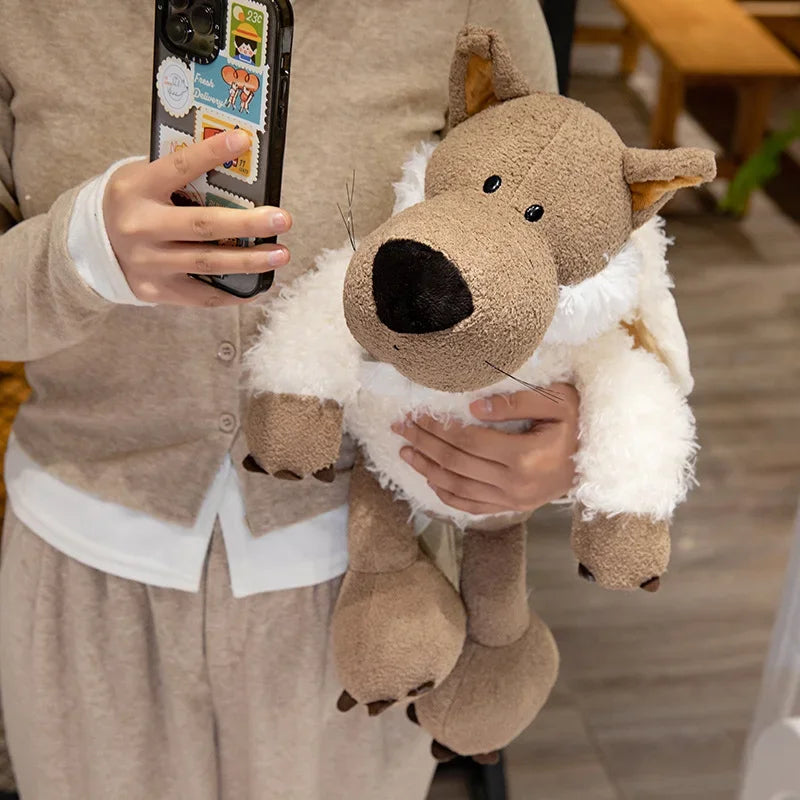 Peluche loups mouton