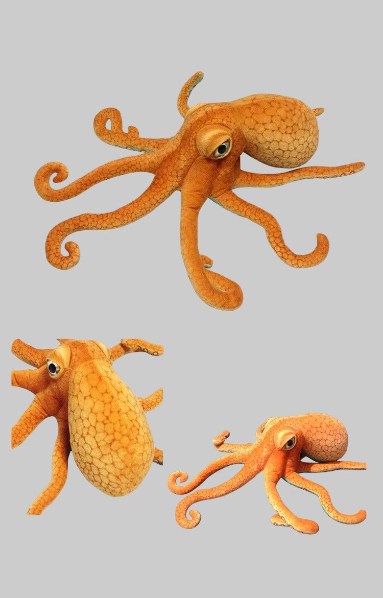 Peluche Pieuvre Réaliste