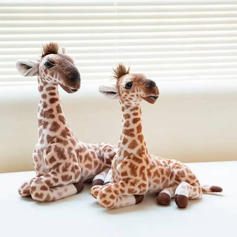 Peluche Girafe Réaliste