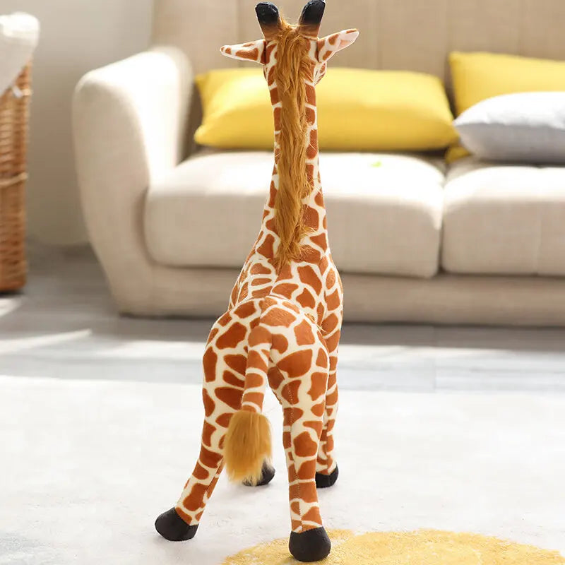 Peluche Girafe Réel
