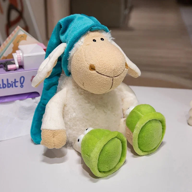 Peluche loups mouton