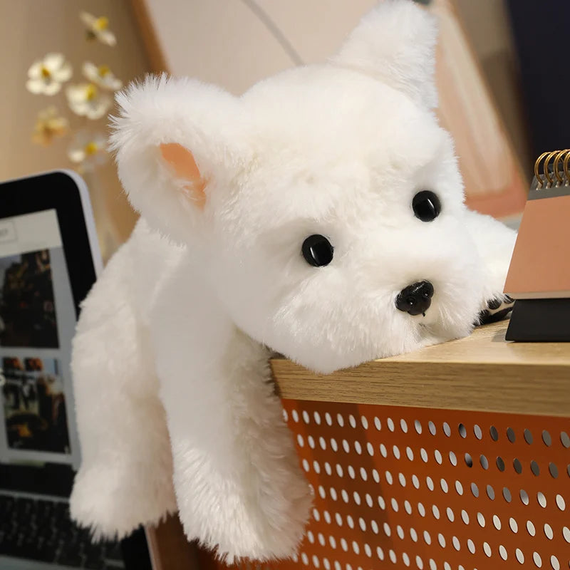Peluche chien Westie
