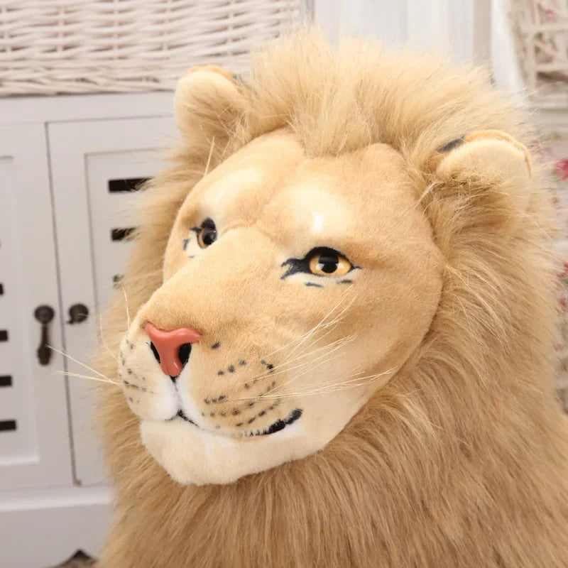 Peluche Lion Réel