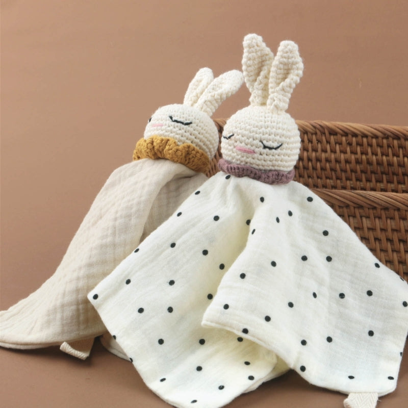 Doudou lapin Tricoté