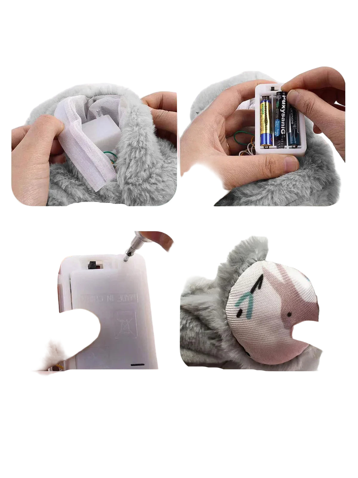 Peluche qui respire Elephant