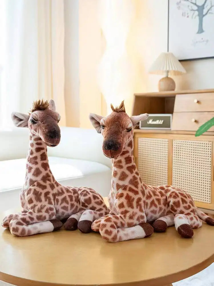 Peluche Girafe Réaliste