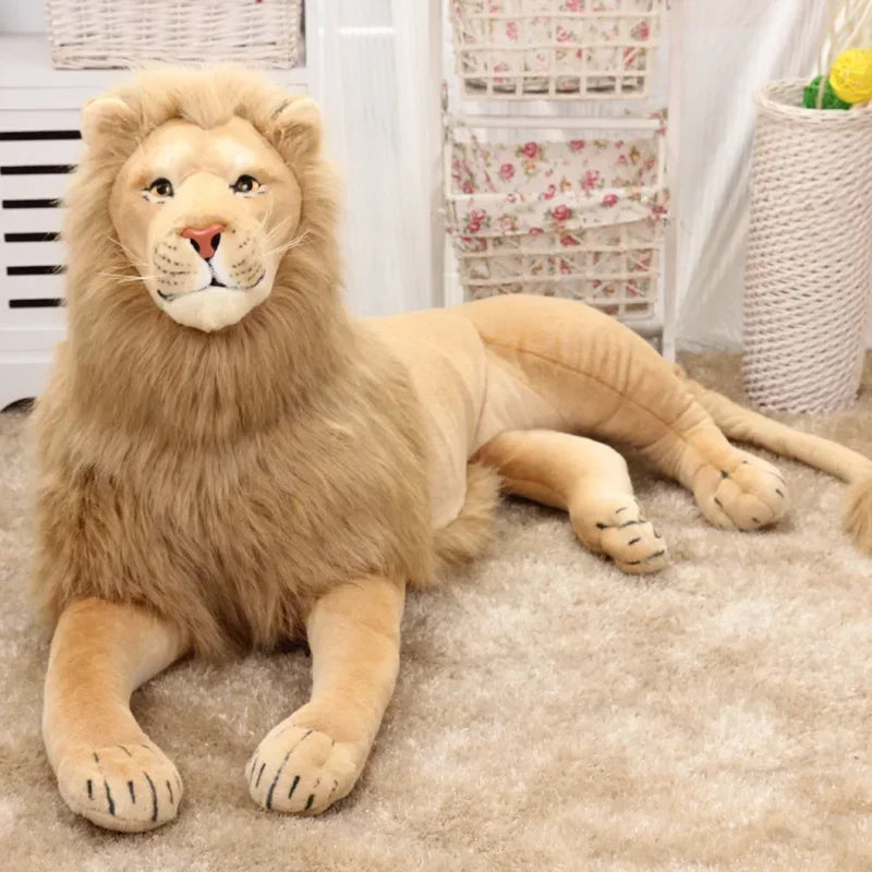 Peluche Lion Réel