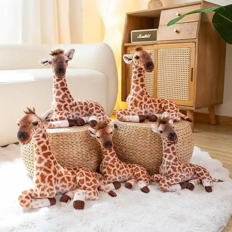 Peluche Girafe Réaliste