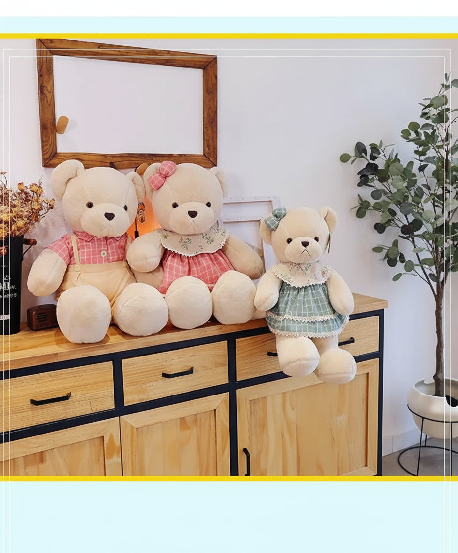 Ours en peluche Géant Couple