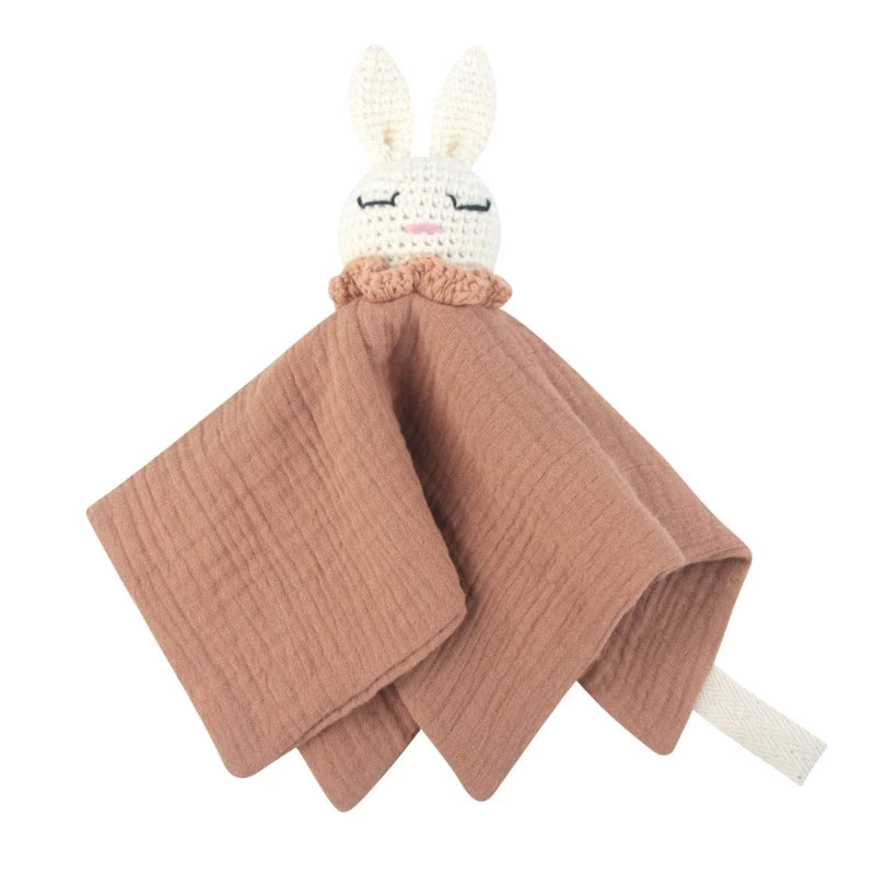 Doudou lapin Tricoté