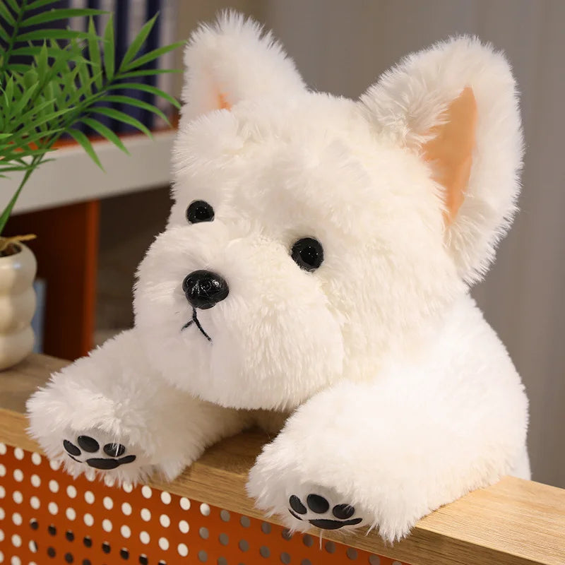 Peluche chien Westie