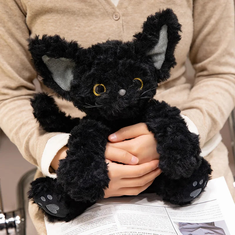 Peluche chat Devon Rex