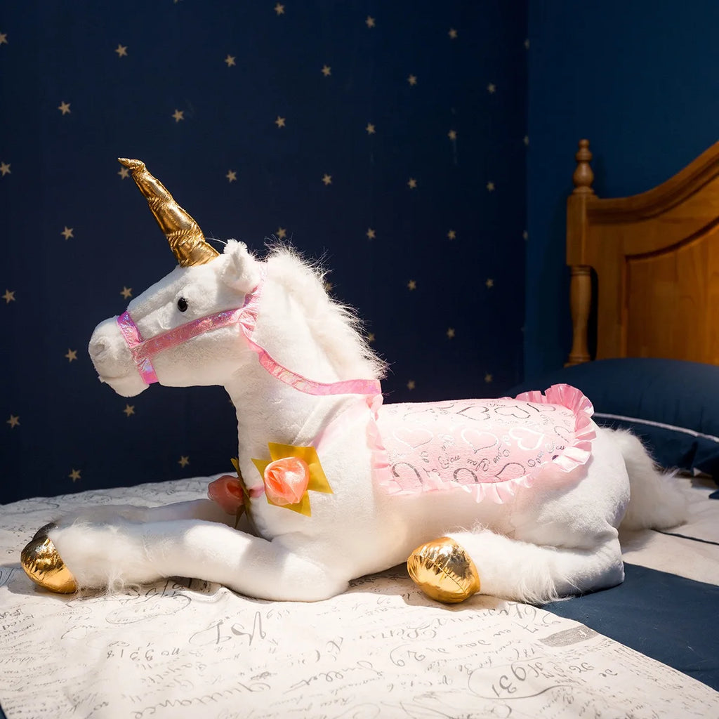 Peluche licorne Géante