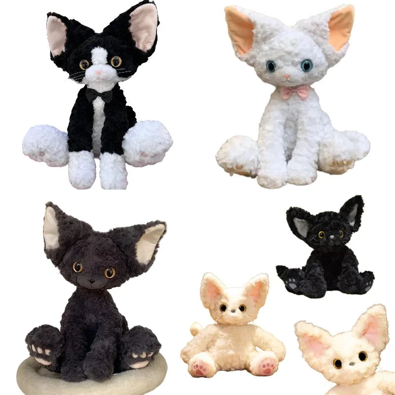 Peluche chat Devon Rex