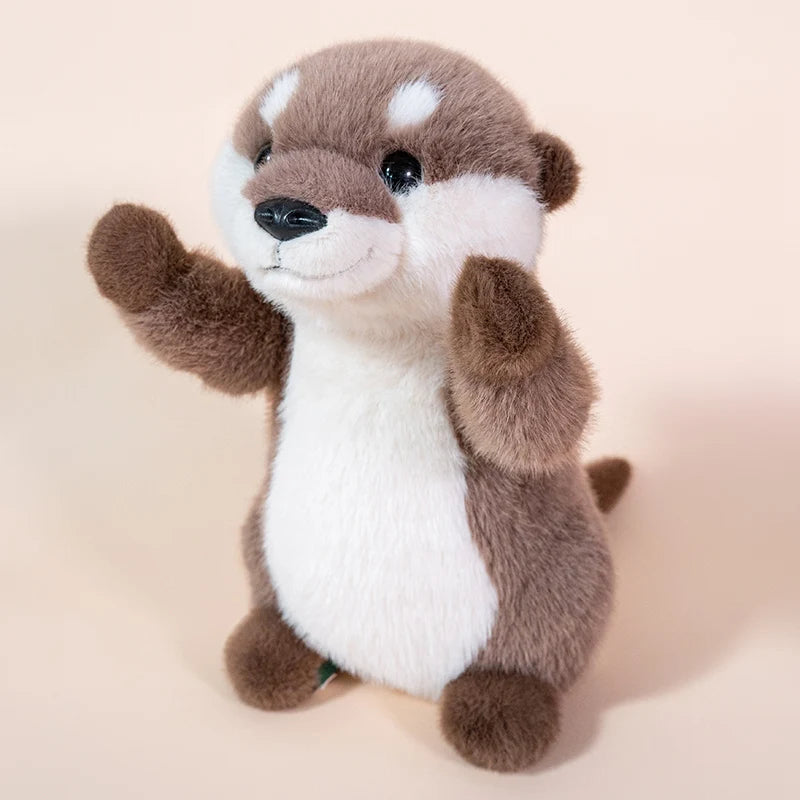Peluche loutre mains magnétique