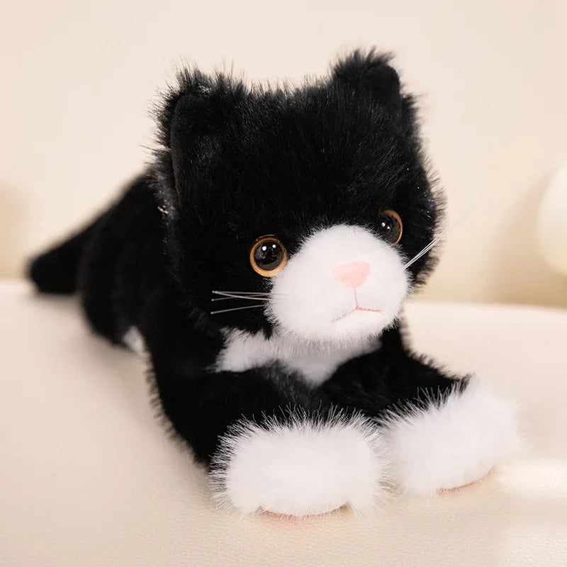 Peluche chat Réaliste