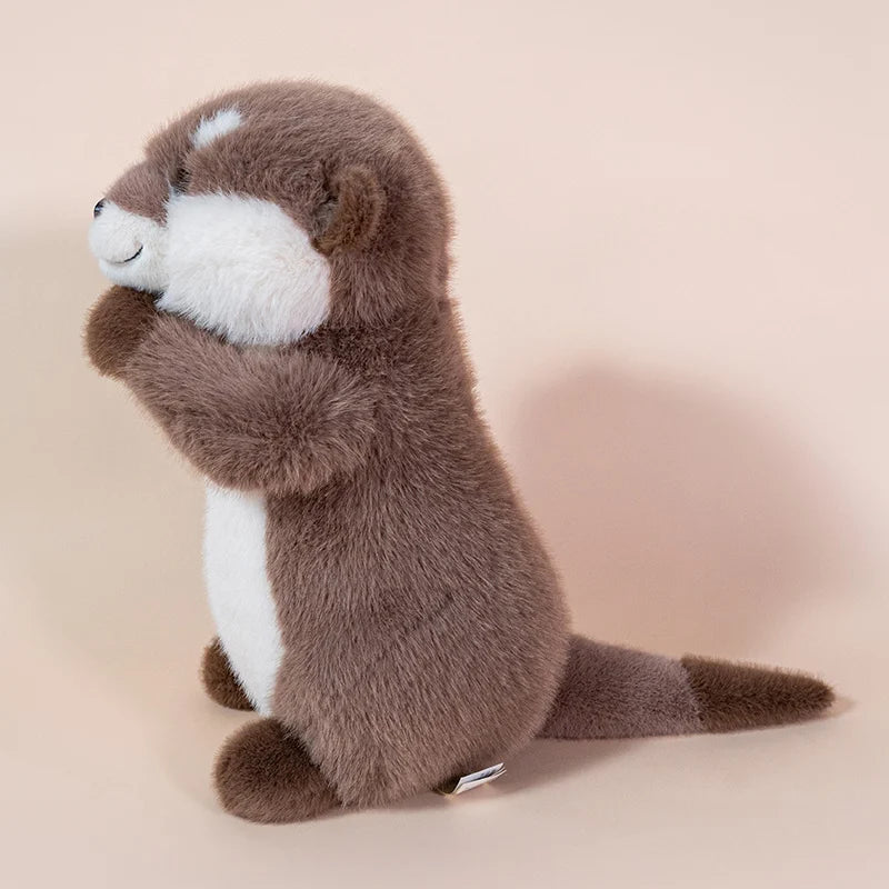 Peluche loutre mains magnétique