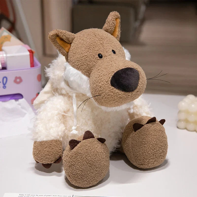 Peluche loups mouton