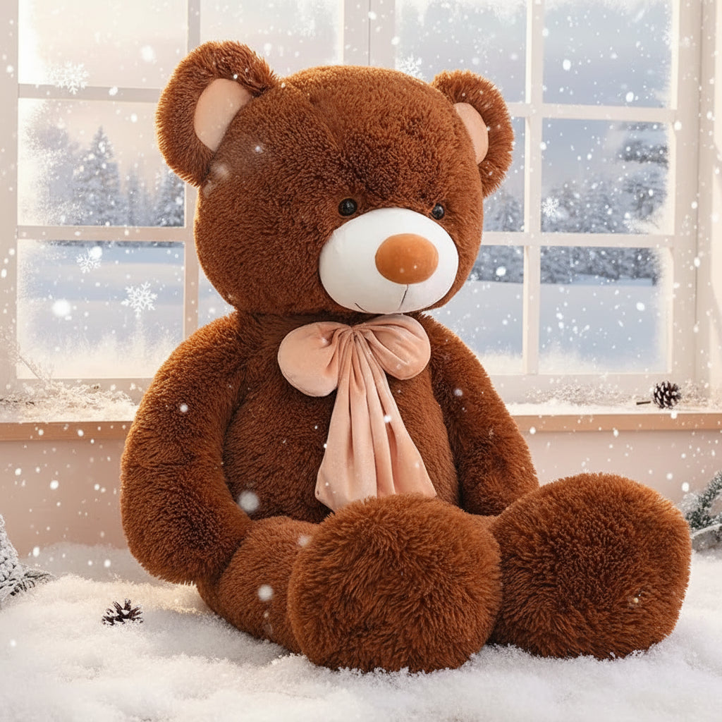 Ours en peluche Géant Cravate