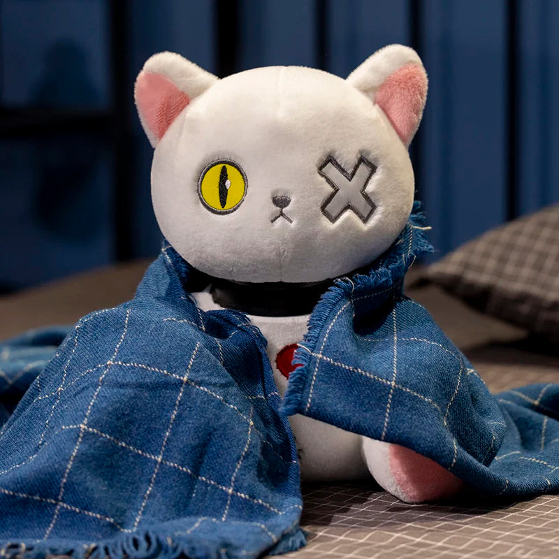 Peluche chat Gothique